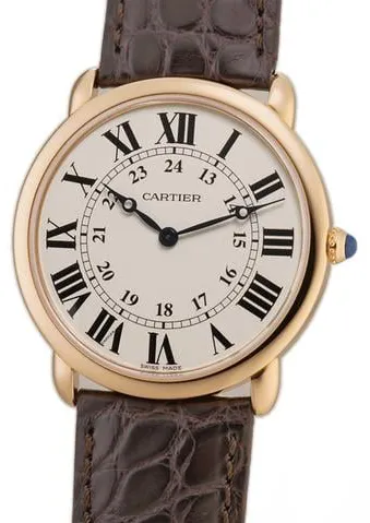 Cartier Ronde de Cartier W6800251 36mm Rose gold Silver