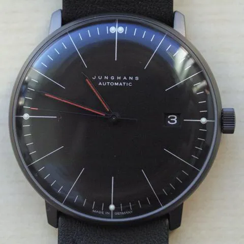 Junghans max bill Automatic 38mm Stainless steel Black