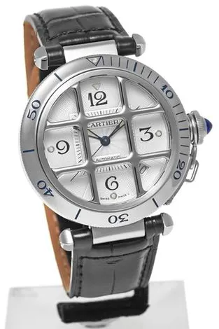 Cartier Pasha W3104055 38mm Stainless steel 2