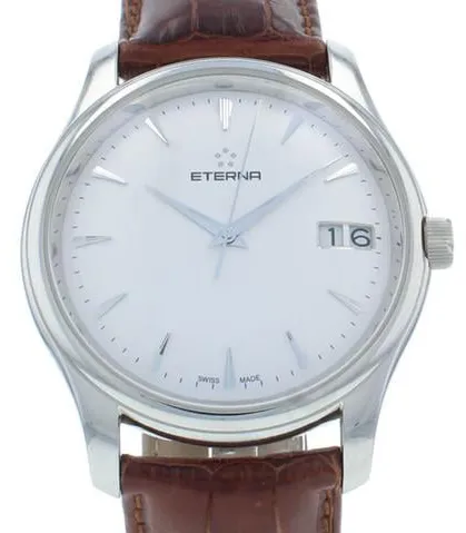 Eterna Heritage 7630.41.61.1185 42mm Stainless steel Silver