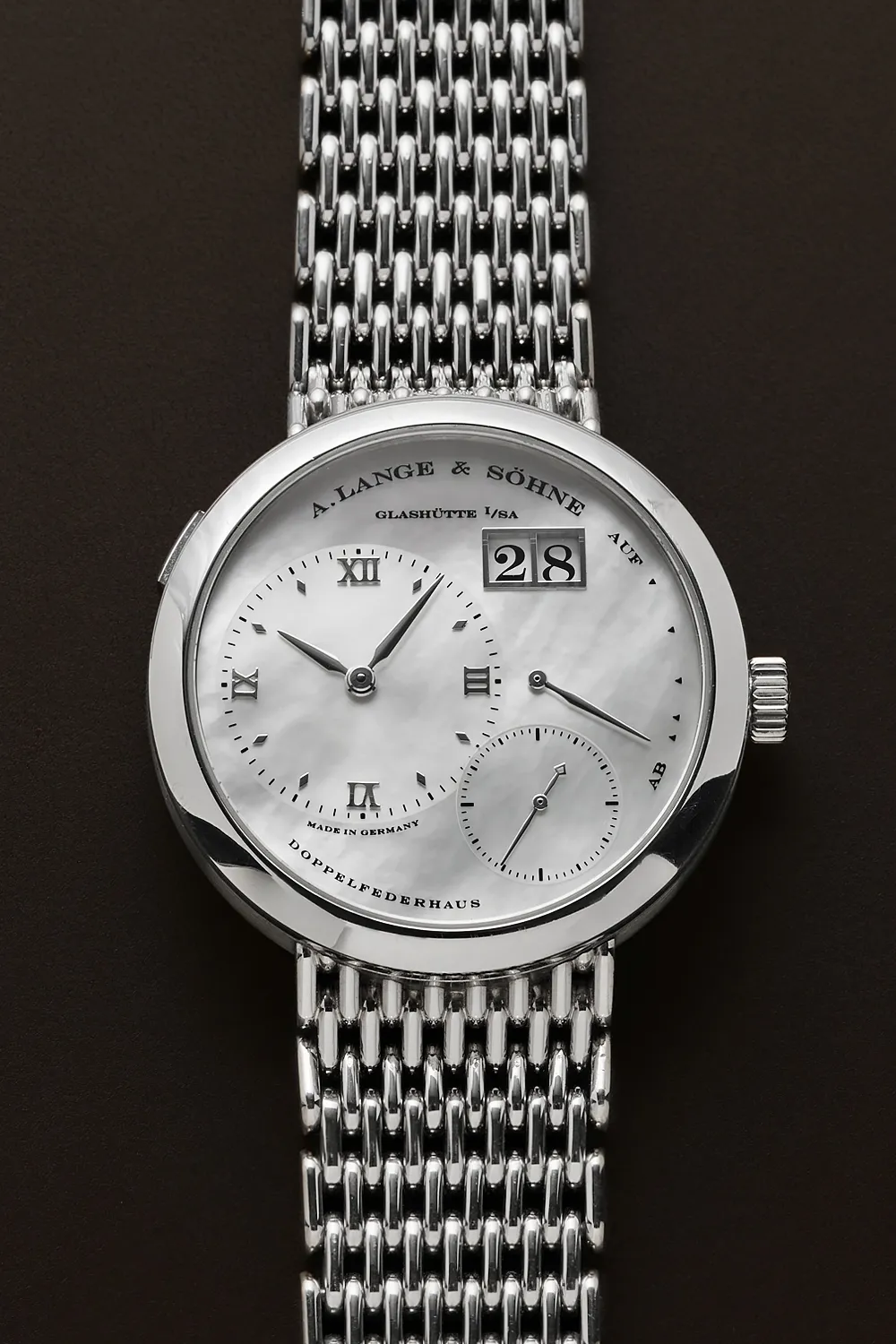 A. Lange & Söhne Lange 1 160.029 38.5mm White gold White