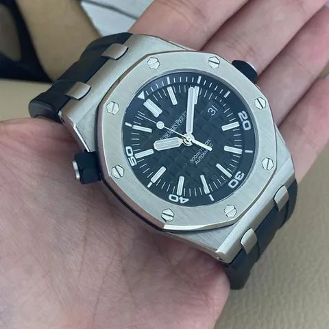 Audemars Piguet Royal Oak Offshore Diver 15703ST.OO.A002CA.01 42mm Stainless steel Black 12