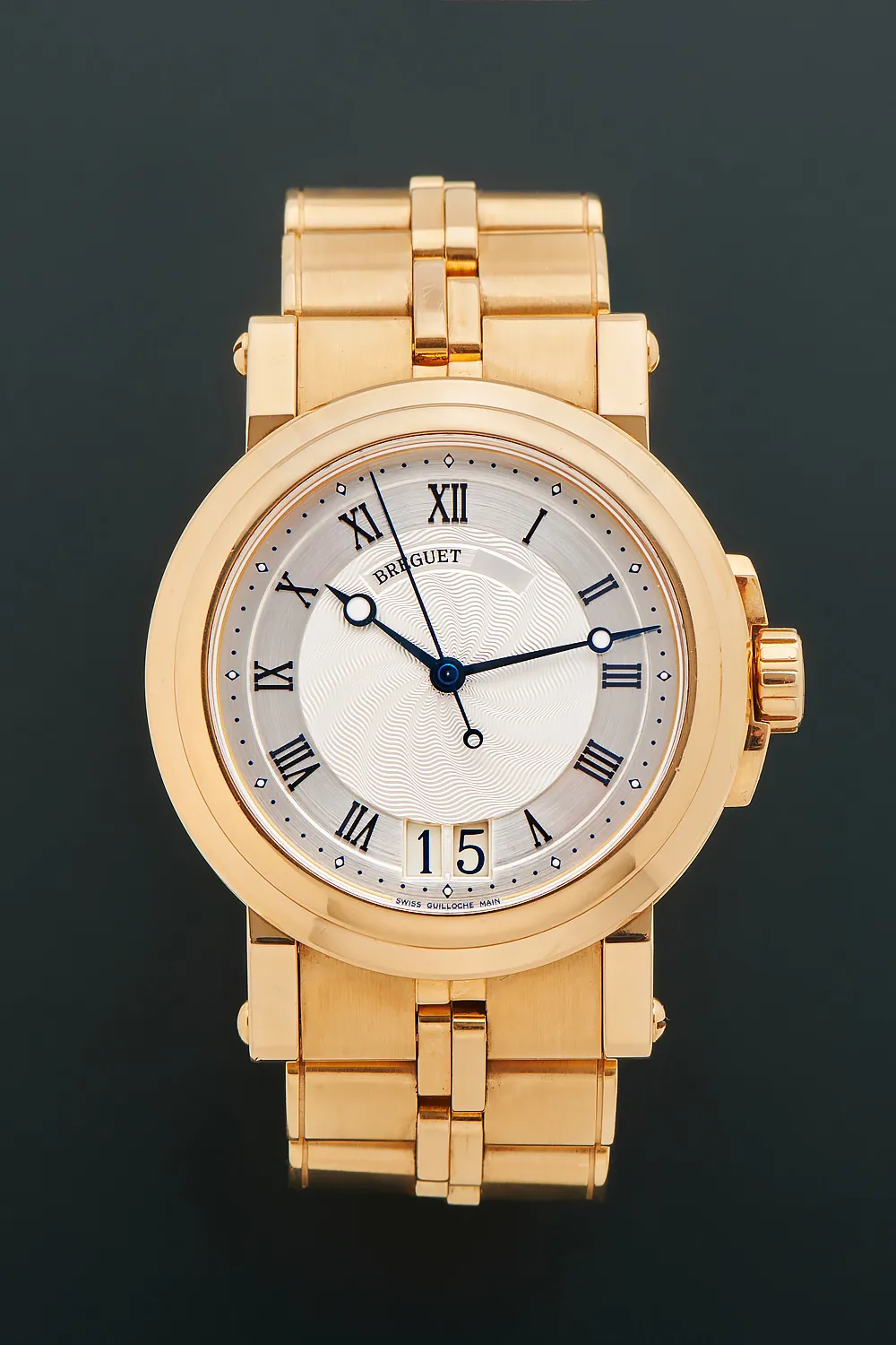 Breguet Marine 5817 40mm Yellow gold Silver