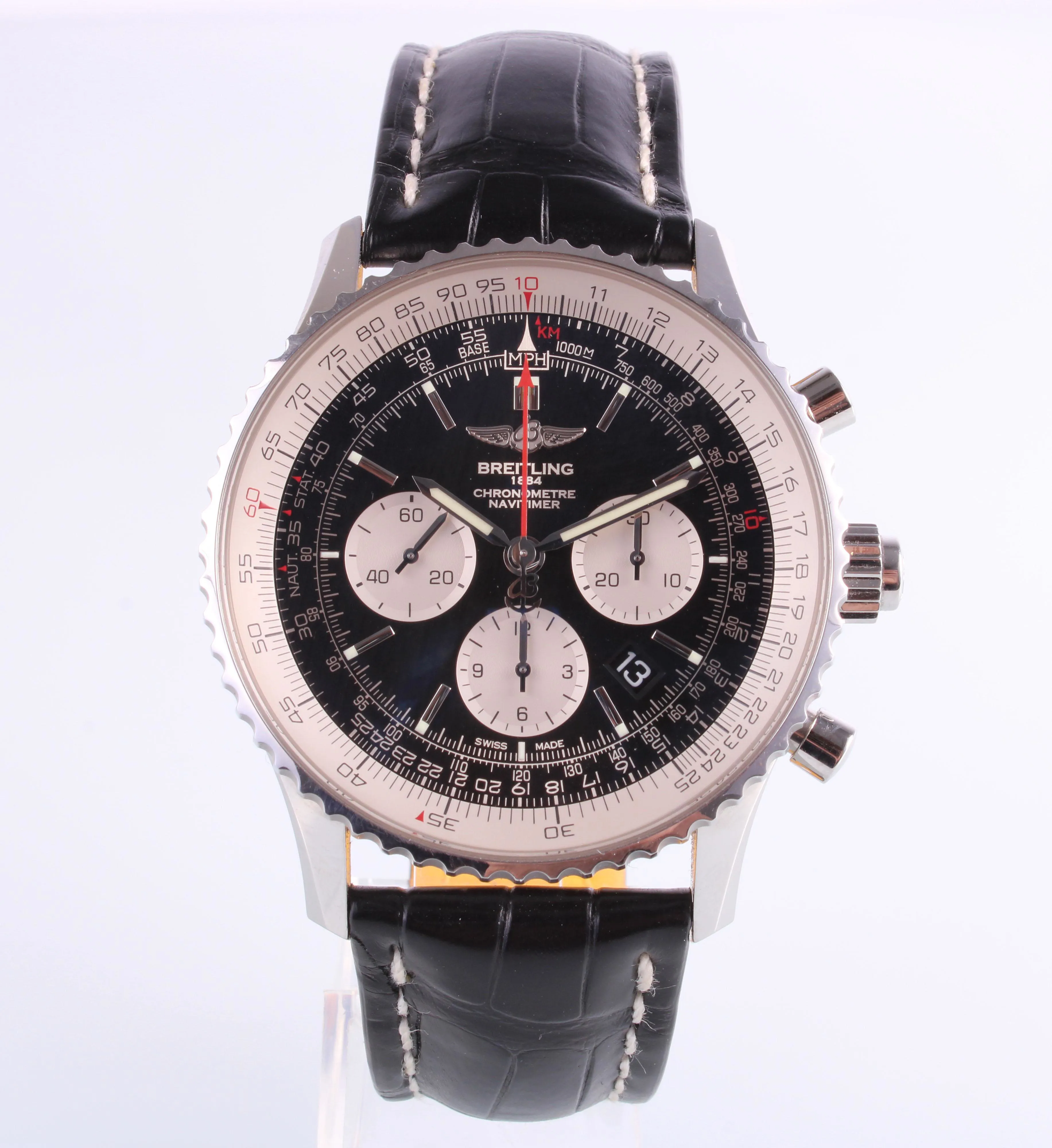 Breitling Navitimer AB044121 BD24 441X A20BA.1 Stainless steel Black 2018 United States Dealer EveryWatch