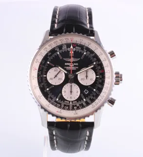 Breitling Navitimer Rattrapante AB0310 Stainless steel Black