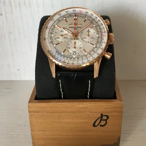 Breitling Navitimer RB0139211G1P1 41mm Rose gold Silver