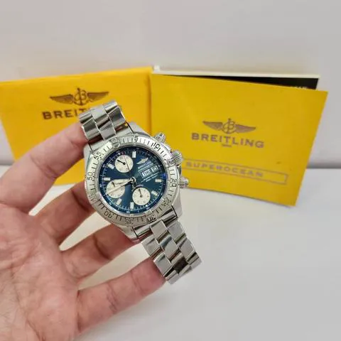 Breitling Superocean A13340 42mm Stainless steel Blue