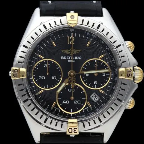 Breitling Windrider B55045 36mm Yellow gold and stainless steel Black