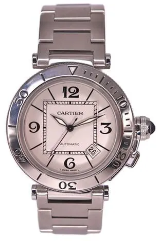 Cartier Pasha Seatimer W31080M7 40.5mm Stainless steel