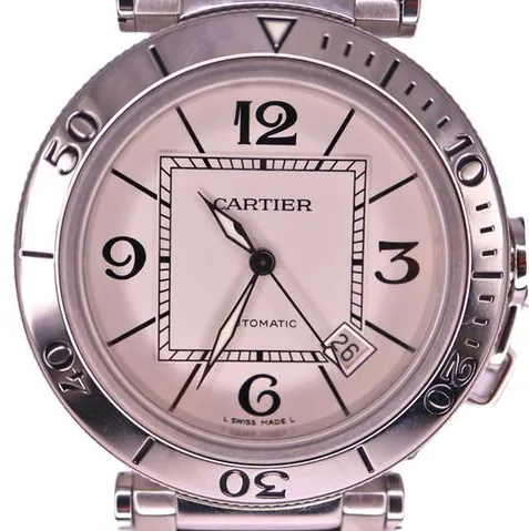 Cartier Pasha Seatimer W31080M7 40.5mm Stainless steel 3