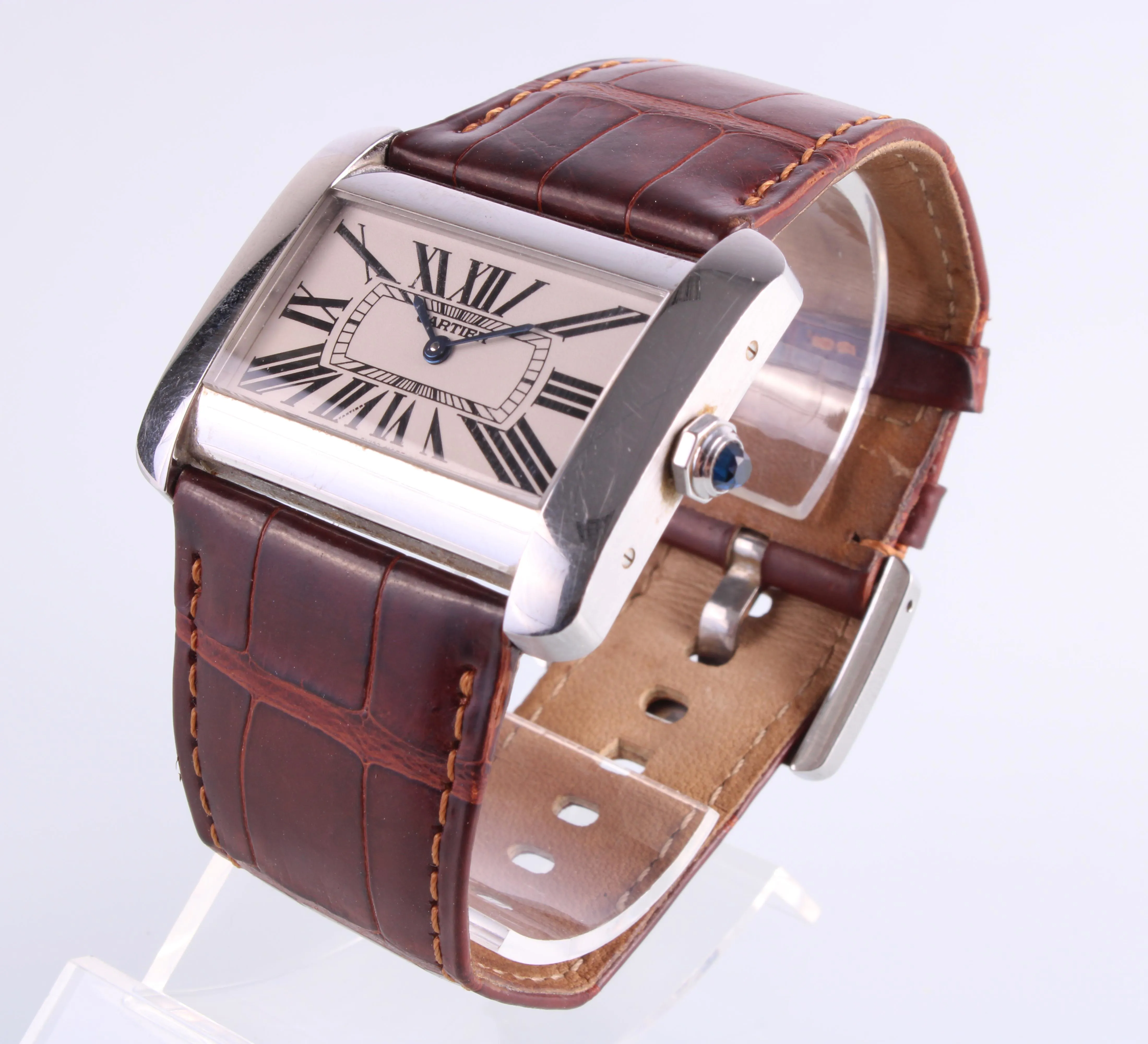 Cartier Tank Divan 2600 39mm Stainless steel Silver 1