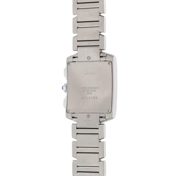 Cartier Tank Française 2303 28mm Stainless steel Ivory 2