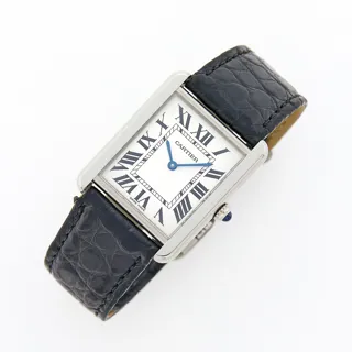 Cartier Tank Solo 3169 Stainless steel White