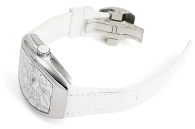 Franck Muller Vanguard V 45 SC DT 53.5mm Stainless steel White 4