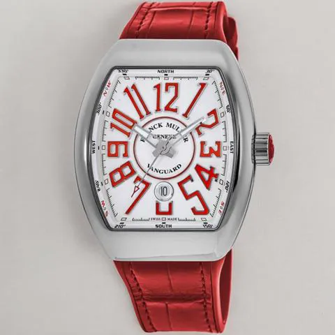 Franck Muller Vanguard V 45 SC DT (RG) 44mm Stainless steel White