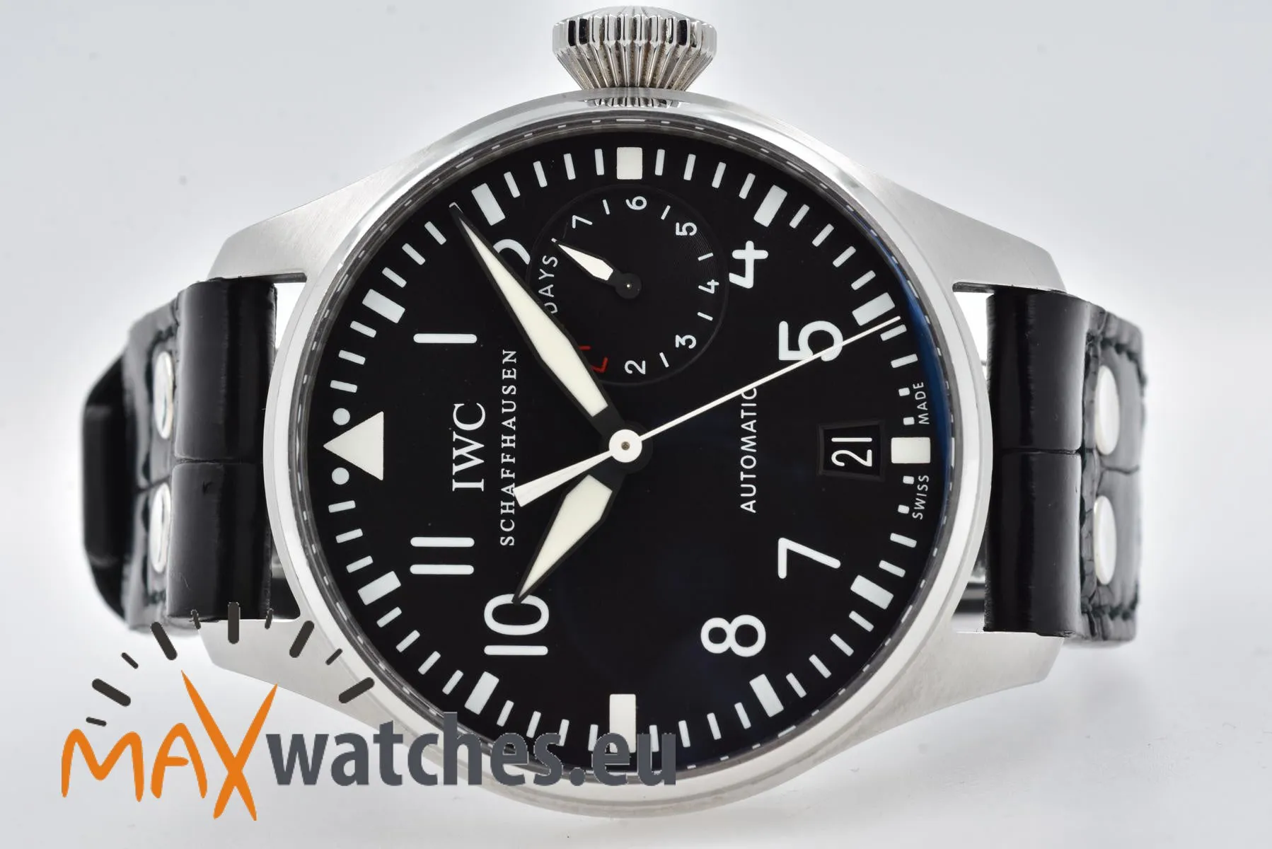 IWC Big Pilot IW500901 46.2mm Stainless steel Black