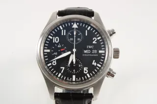 IWC Pilot 3717 Stainless steel Black