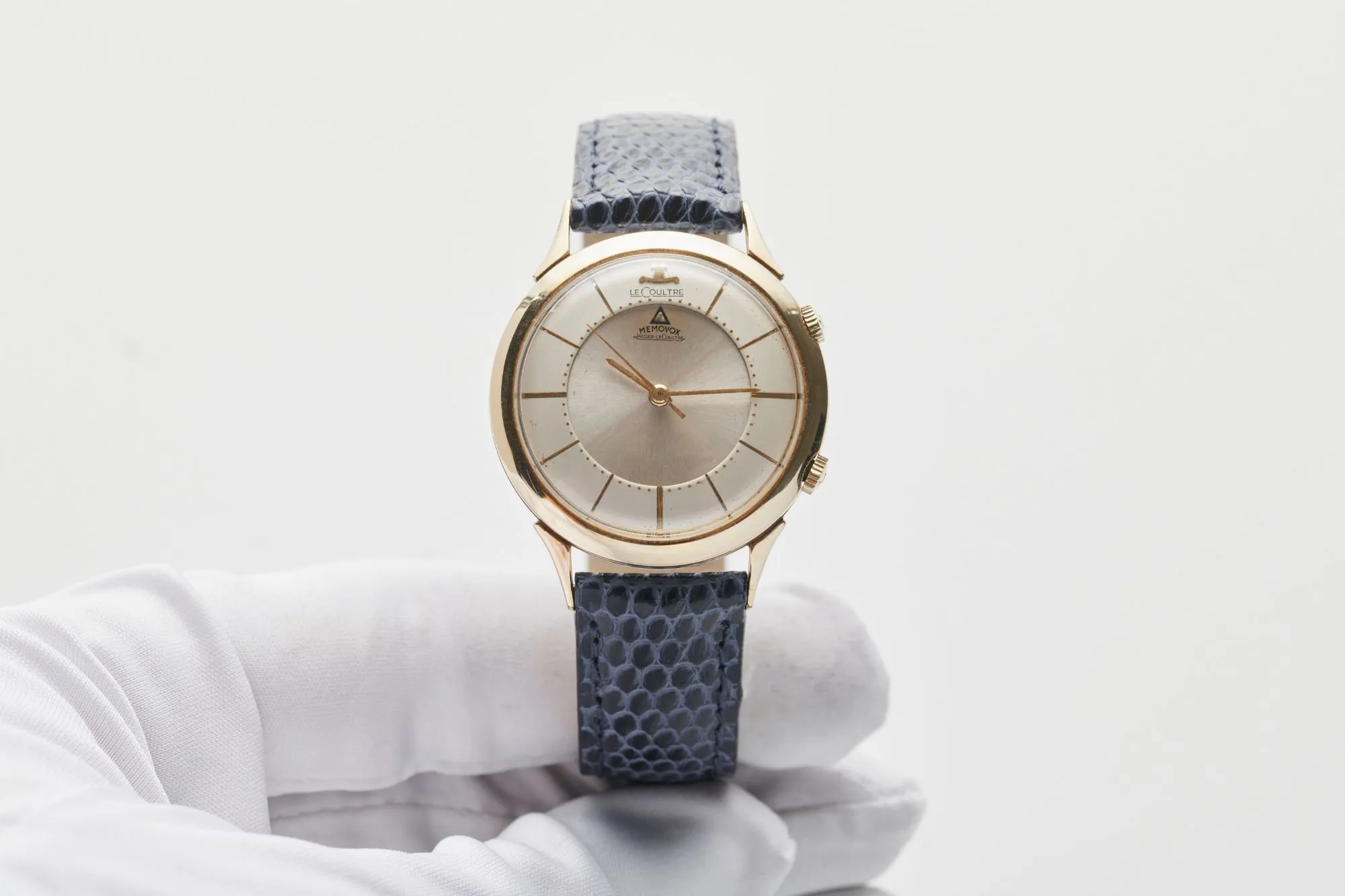 Jaeger-LeCoultre Memovox 33.5mm Stainless steel and gold-plated Silver 2