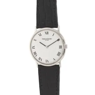 Jaeger-LeCoultre Extra-Flat 4411 White gold White