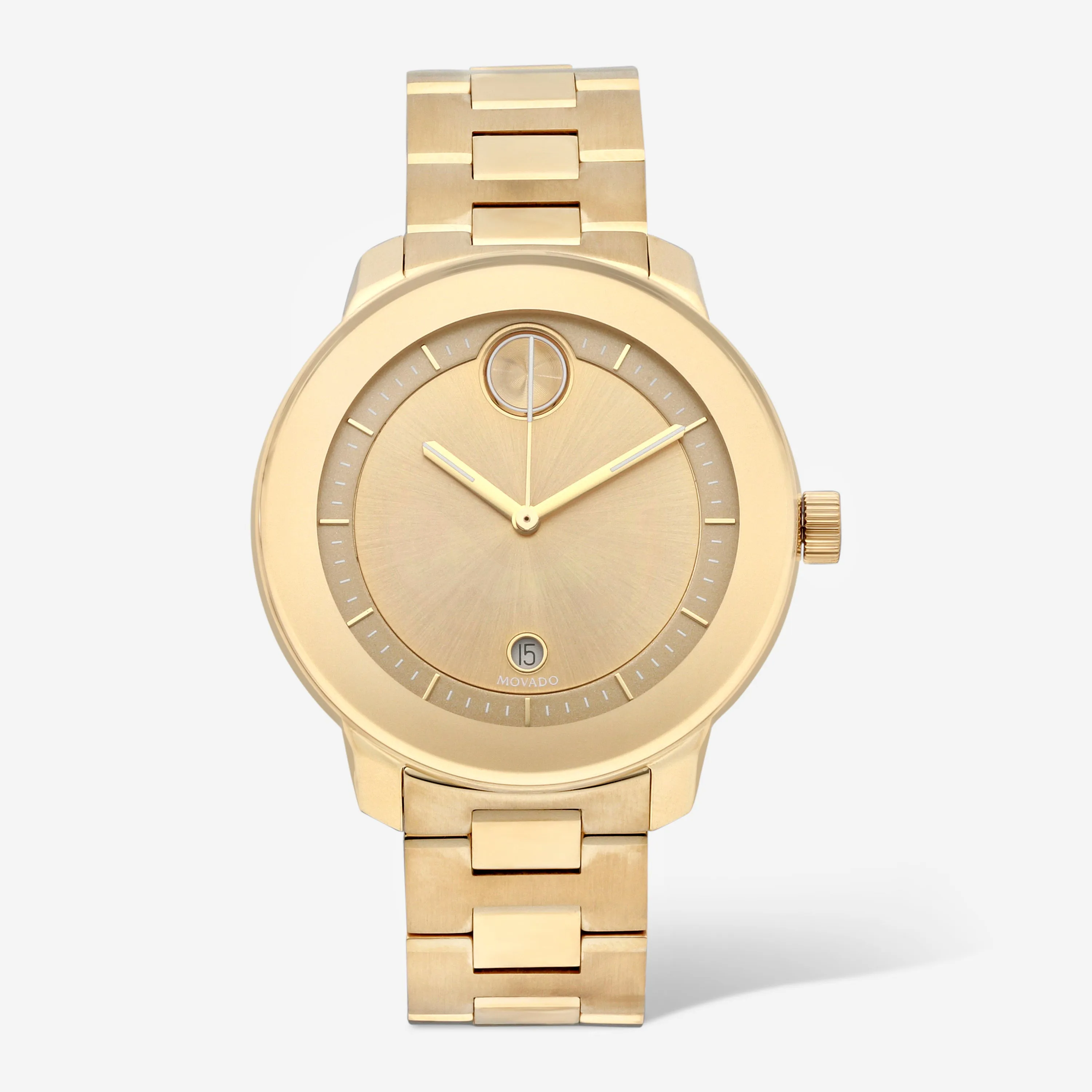 Movado Bold 38mm Stainless steel •