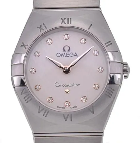 Omega Constellation Quartz 131.10.25.60.52.001 28mm Stainless steel Silver