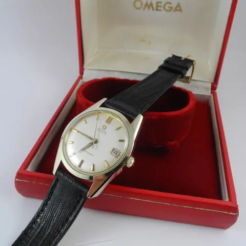 Omega Seamaster 14701 33.5mm Yellow gold and stainless steel Silver 2