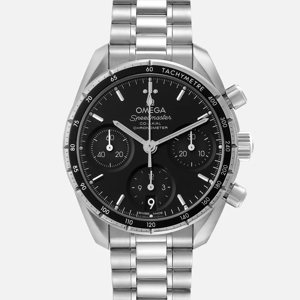 Omega Speedmaster 324.30.38.50.01.001 38mm Stainless steel Black