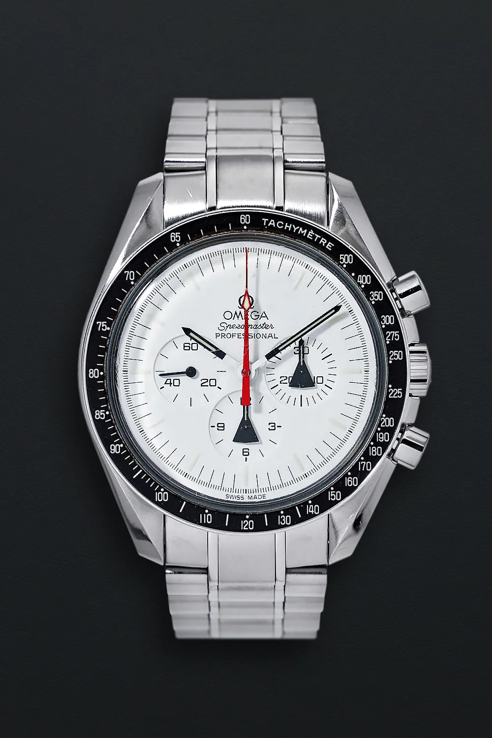 Omega Speedmaster Moon watch 311.32.42.30.04.001 42mm Stainless steel White