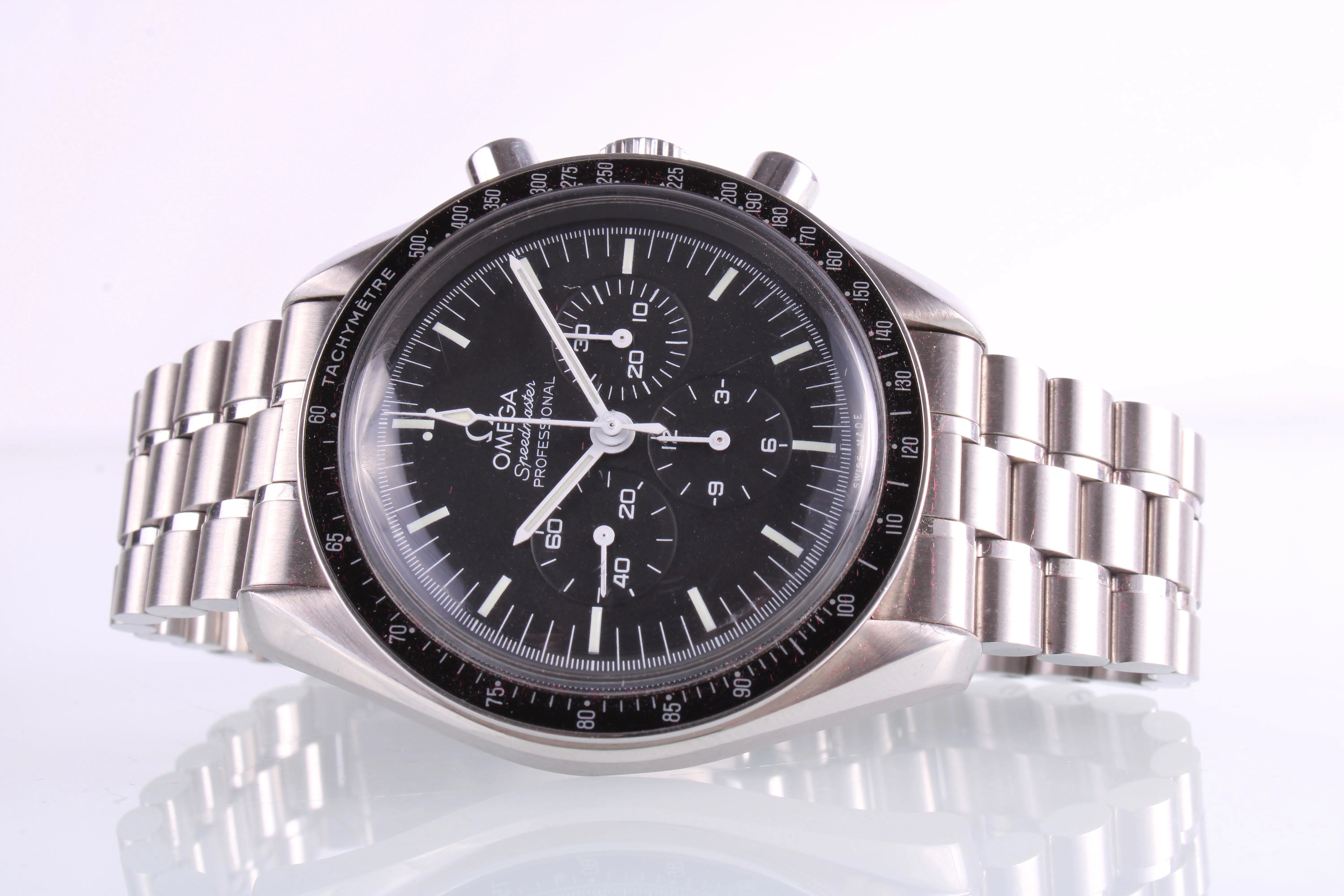 Omega Speedmaster Professional 42mm Stainless steel Black 1