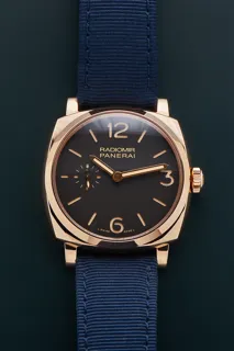 Panerai Radiomir 1940 PAM 00513 Rose gold Brown