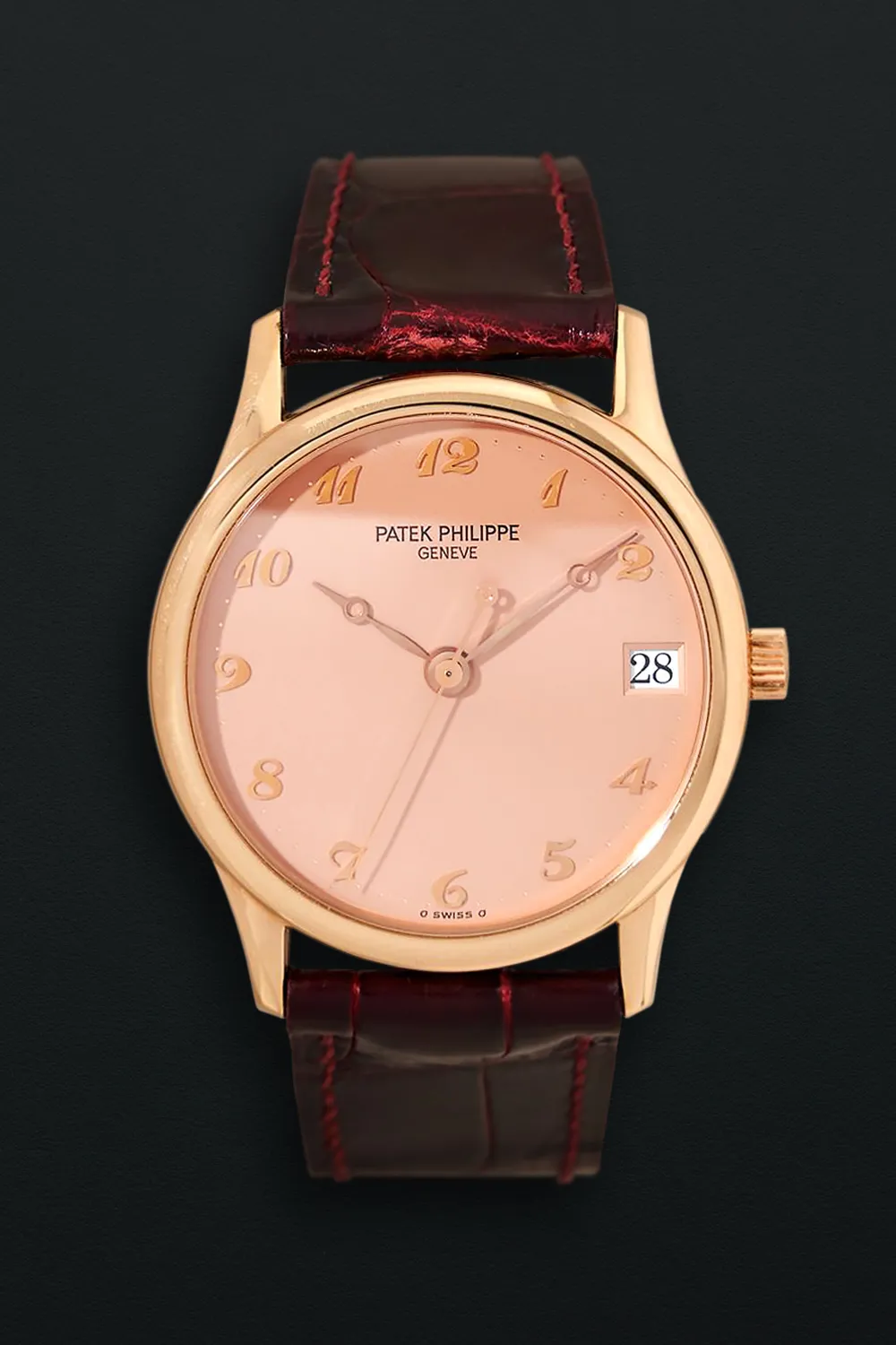 Patek Philippe Calatrava 3998 34mm Rose gold Salmon