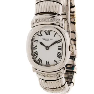 Patek Philippe Golden Ellipse 4830 White gold White