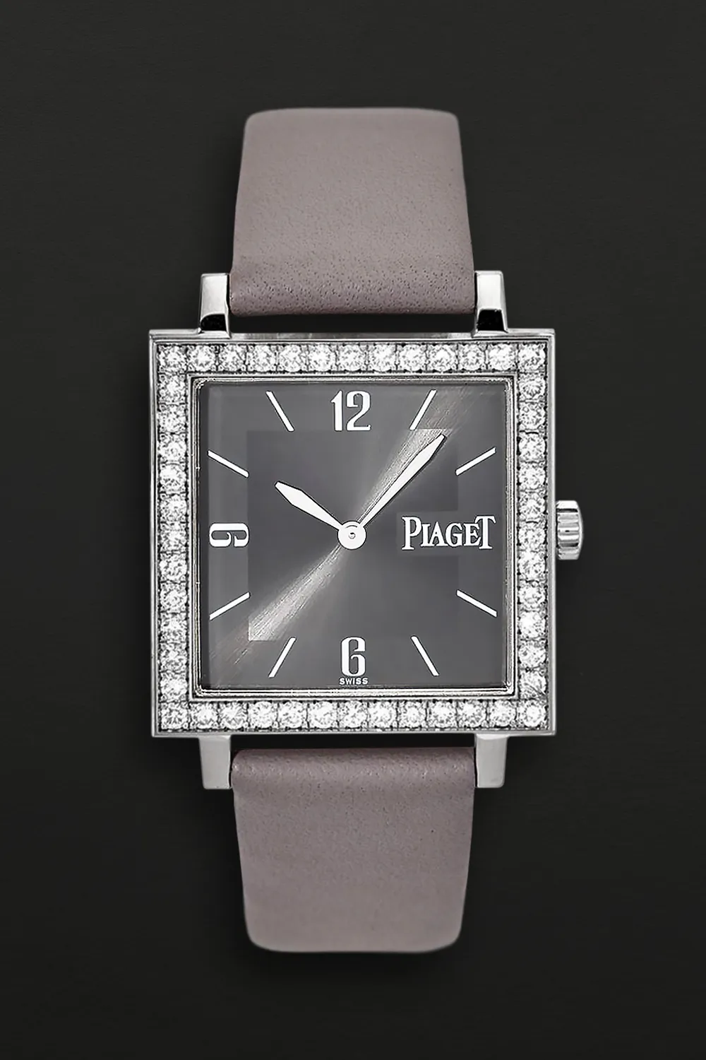 Piaget Altiplano 90935 30mm White gold and Diamond Slate grey