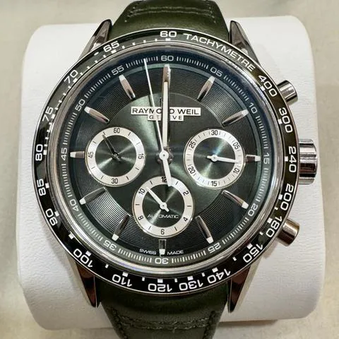 Raymond Weil Freelancer 7741-SC7-52021 Stainless steel Green