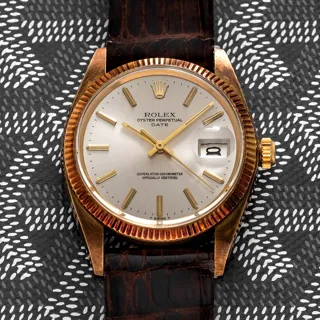 Rolex Oyster Perpetual Date 1503 14k yellow gold