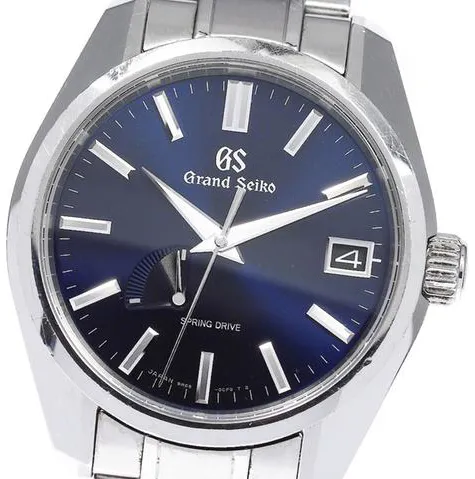 Seiko Grand Seiko SBGA375/9R65-0CV0 39mm Stainless steel Blue