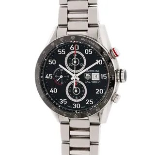 TAG Heuer Carrera CAR2A10-0 Stainless steel Black