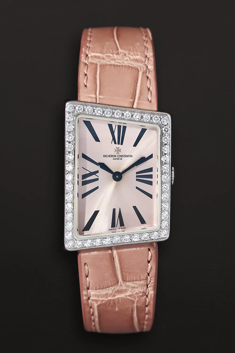 Vacheron Constantin 1972 25520 23.3mm White gold and Diamond Rose