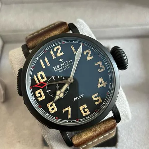 Zenith Pilot Type 20 GMT 96.2431.693/21 48mm Titanium Black