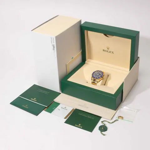 Rolex Submariner Date 116618LB 40mm Yellow gold Blue 7