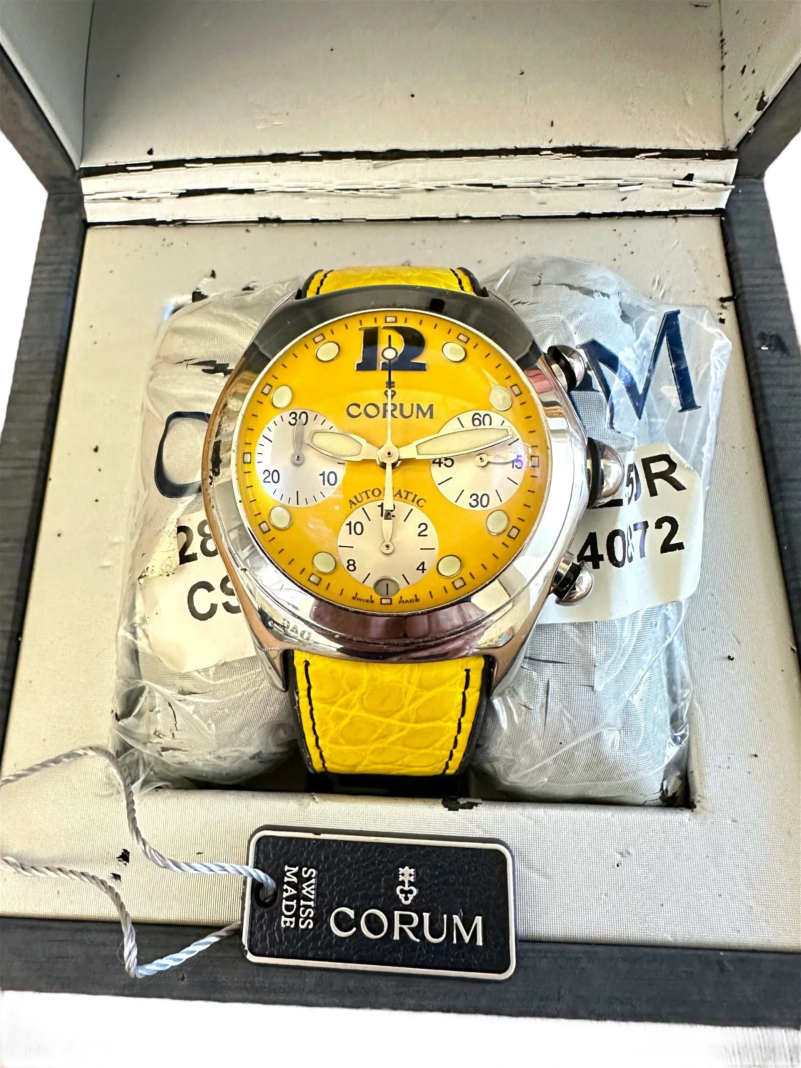 Corum Bubble Silver Yellow