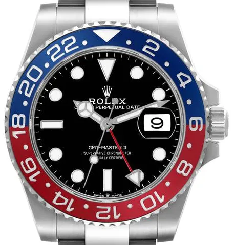 Rolex GMT-Master II 126710 40mm Stainless steel Black