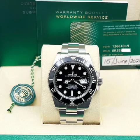 Rolex Submariner 126610 41mm Ceramic Black