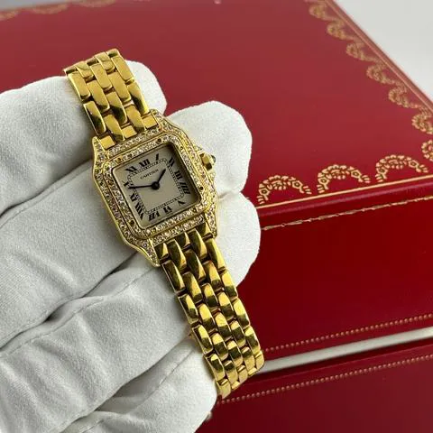 Cartier Panthère 1070 22mm Yellow gold White 1