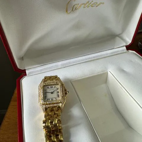 Cartier Panthère 1070 22mm Yellow gold White 2