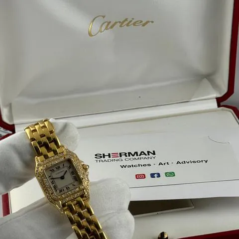 Cartier Panthère 1070 22mm Yellow gold White 3