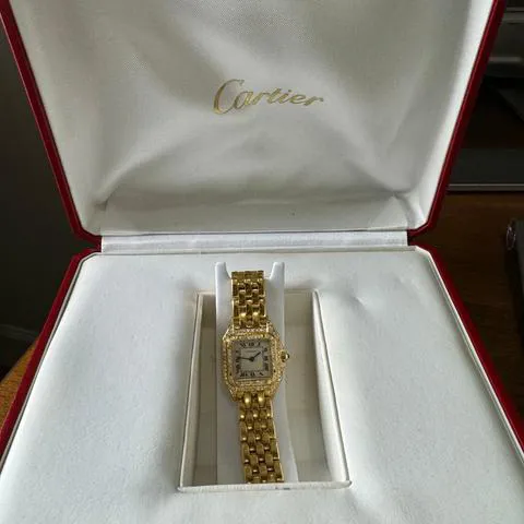 Cartier Panthère 1070 22mm Yellow gold White 4