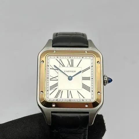 Cartier Santos Dumont W2SA0011 43.5mm Stainless steel Silver