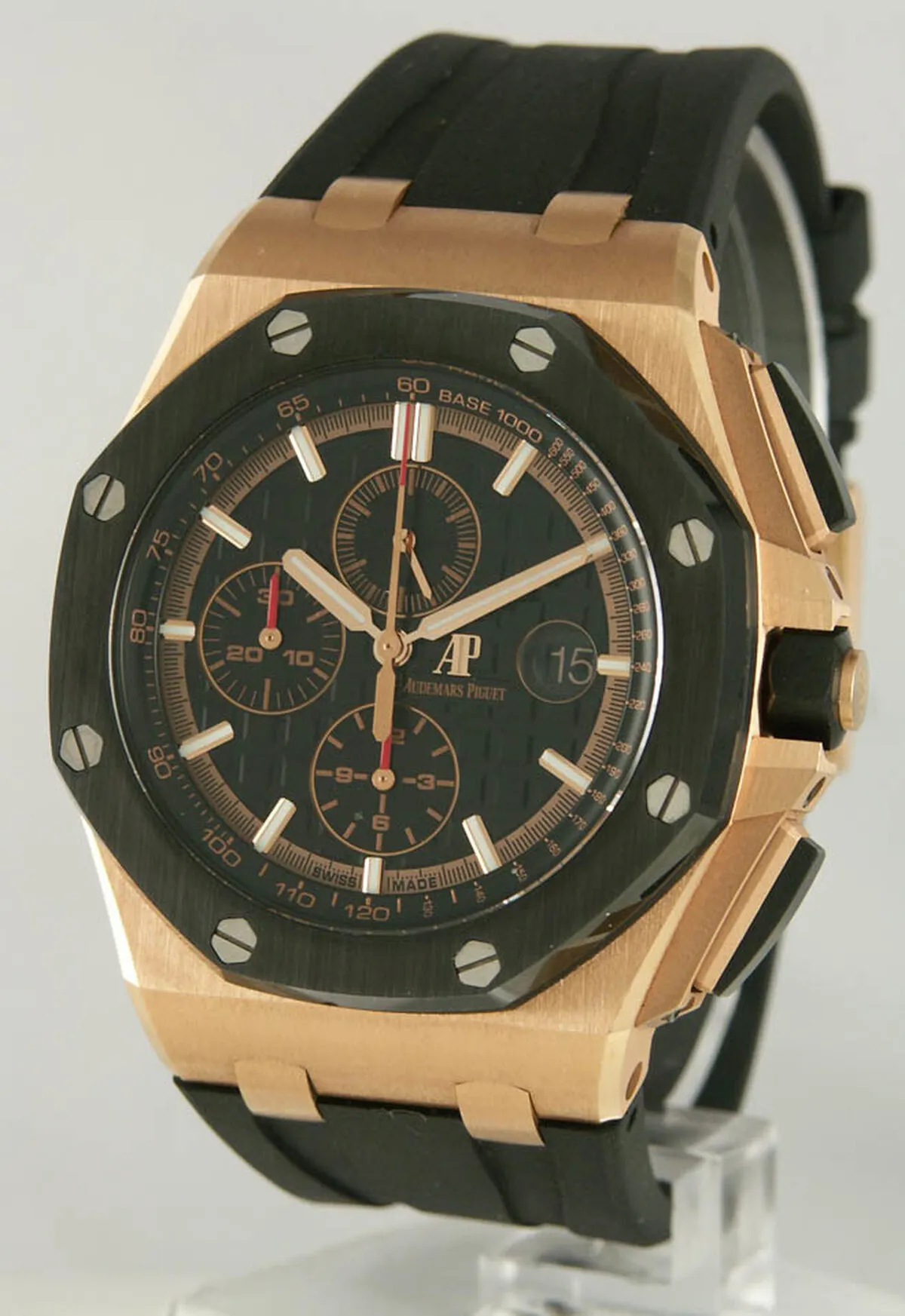 Audemars Piguet Royal Oak Offshore Chronograph 26401RO.OO.A002CA.02 44mm Rose gold Black