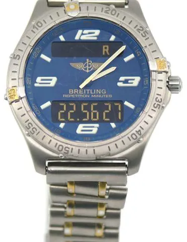 Breitling Aerospace F65362 40mm Titanium Blue